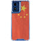 Chinese Flag Distressed Moto G 5G (2024) Clear Case